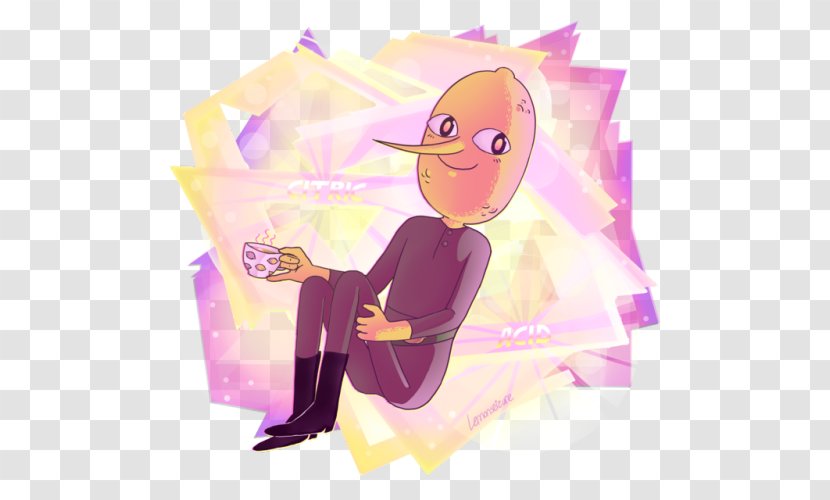 Citric Acid Earl Of Lemongrab Marceline The Vampire Queen Tricarboxylic - Deviantart - Rick And Morty Unity Transparent PNG