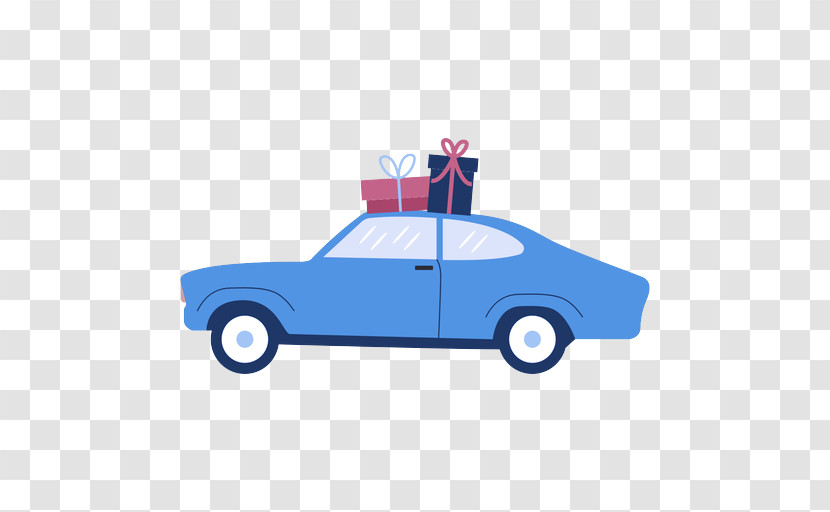 Car Car Door Model Car Cartoon Electric Blue M Transparent PNG