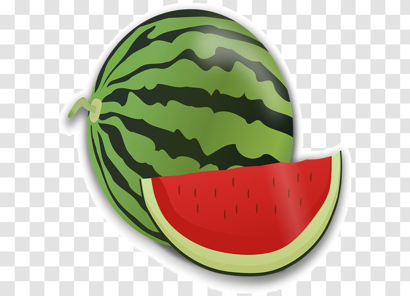 Watermelon Cartoon - Food - Vegetable Cucumis Transparent PNG