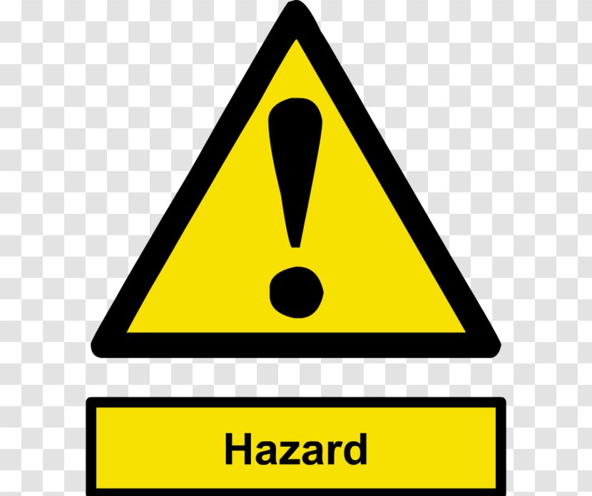 Hazard Symbol Warning Sign Safety - Town Cliparts Transparent PNG