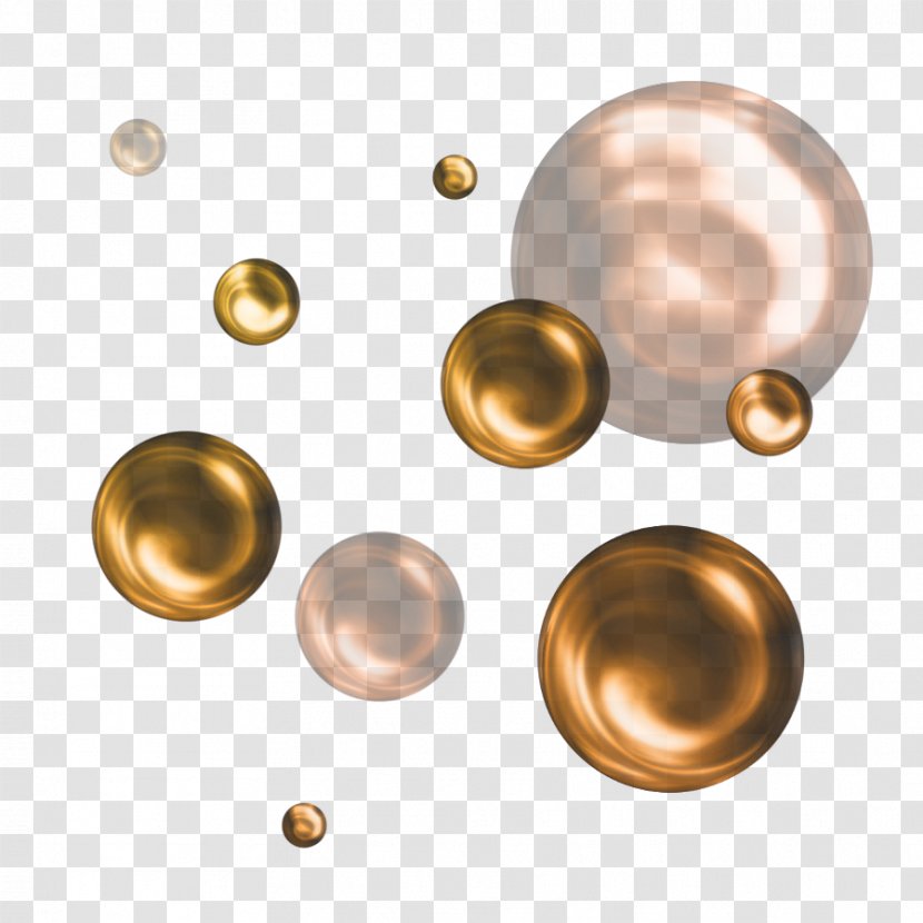 Drop Download - Gold Drops Transparent PNG