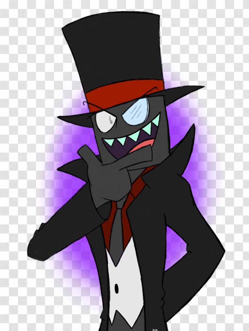Snidely Whiplash Villain Black Hat Character - Fictional Transparent PNG