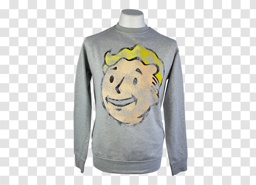 Long-sleeved T-shirt Hoodie Fallout 4 - Long Sleeved T Shirt Transparent PNG