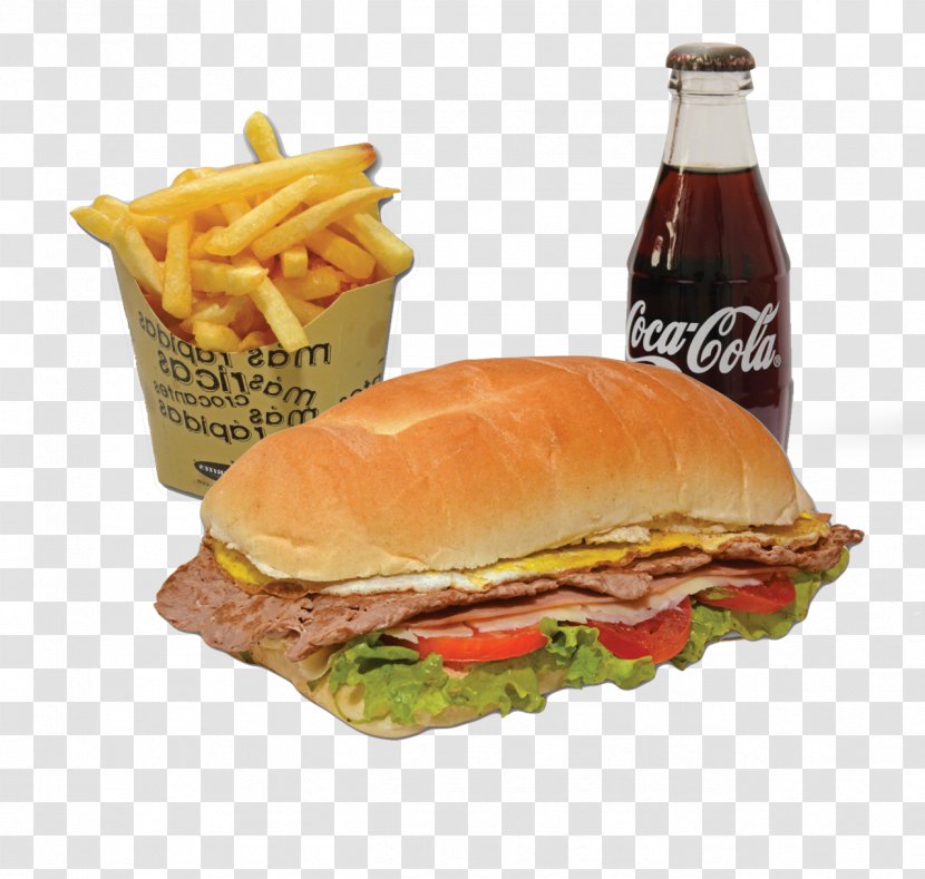 French Fries Chivito Cheeseburger Hamburger Whopper - Burger King - Ham Transparent PNG