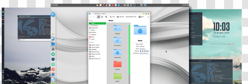 KaOS Linux Distribution KDE Plasma 4 - Desktop Environment Transparent PNG