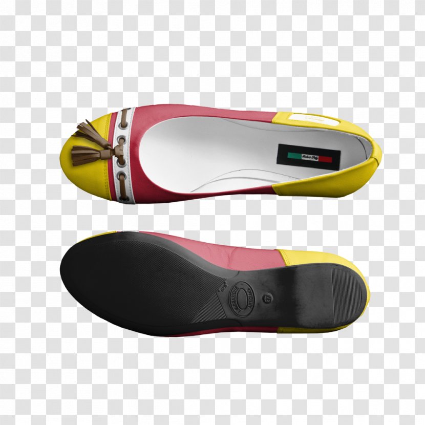 Walking Shoe - Yellow - Design Transparent PNG