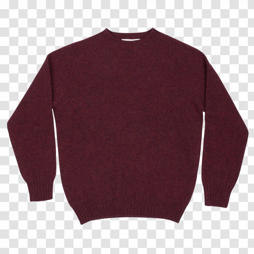 Sweater Outerwear Sleeve Neck Wool - Woolen Transparent PNG