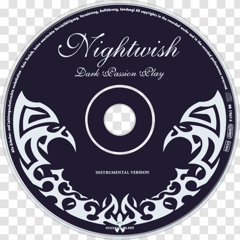 Compact Disc Dark Passion Play Nightwish Angels Fall First Album - Watercolor - Disk Transparent PNG