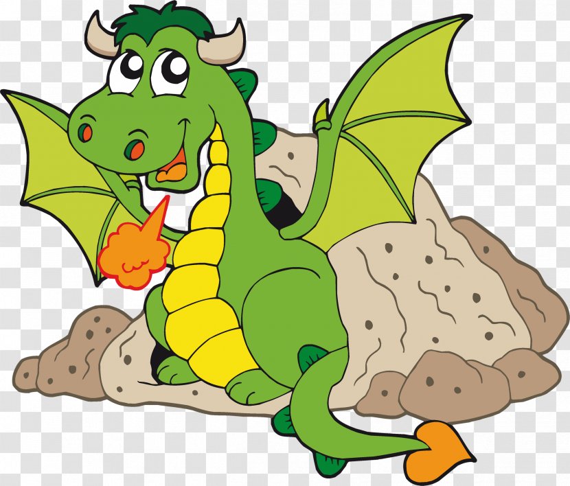 Dragon Cartoon Clip Art - Fly Transparent PNG