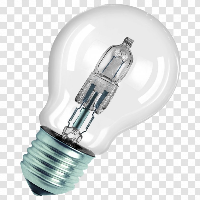 Incandescent Light Bulb Halogen Lamp Fixture - Osram Transparent PNG