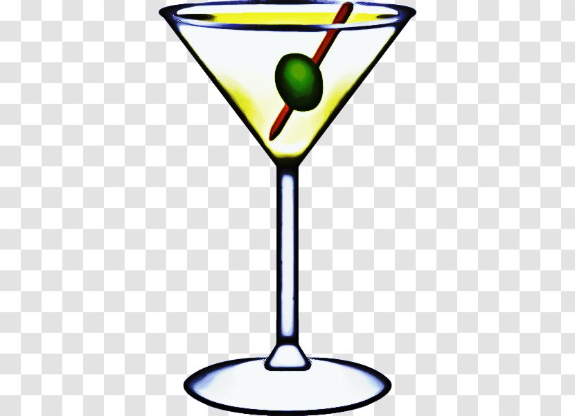 Champagne Emoji - Margarita - Stemware Tableware Transparent PNG