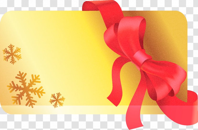 Yellow Ribbon Rectangle Transparent PNG