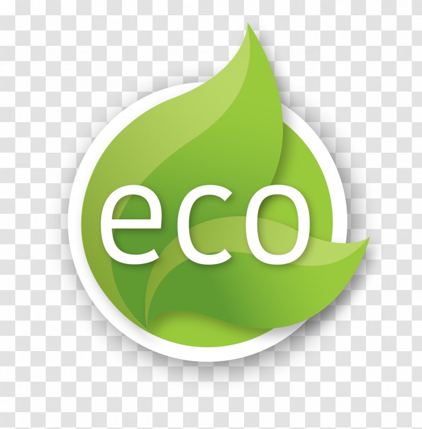 Green Logo Leaf Plant Label Transparent PNG