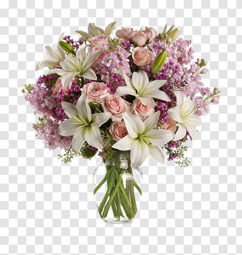 Teleflora Flower Bouquet Rose Floristry - Romance Transparent PNG