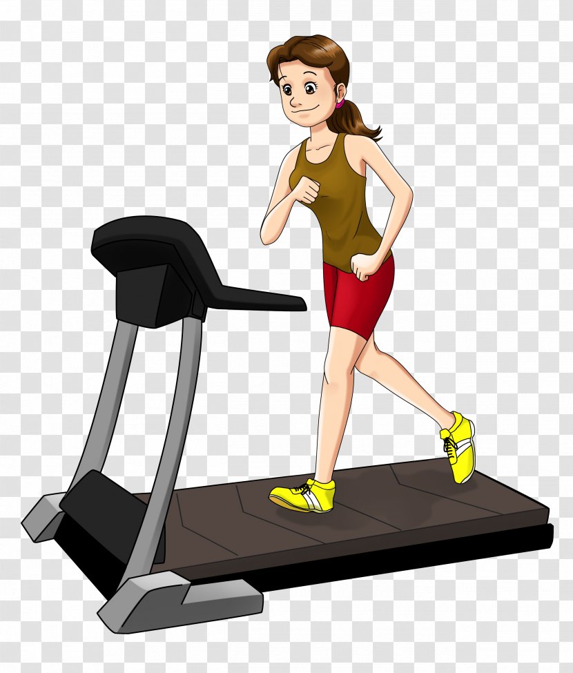 Treadmill Exercise Stock Photography Clip Art - Standing Transparent PNG