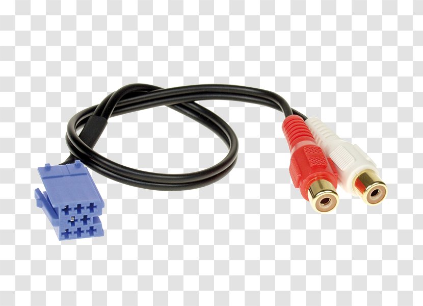Phone Connector Vehicle Audio RCA Adapter Electrical Cable - Power Strips Surge Suppressors - Car Transparent PNG