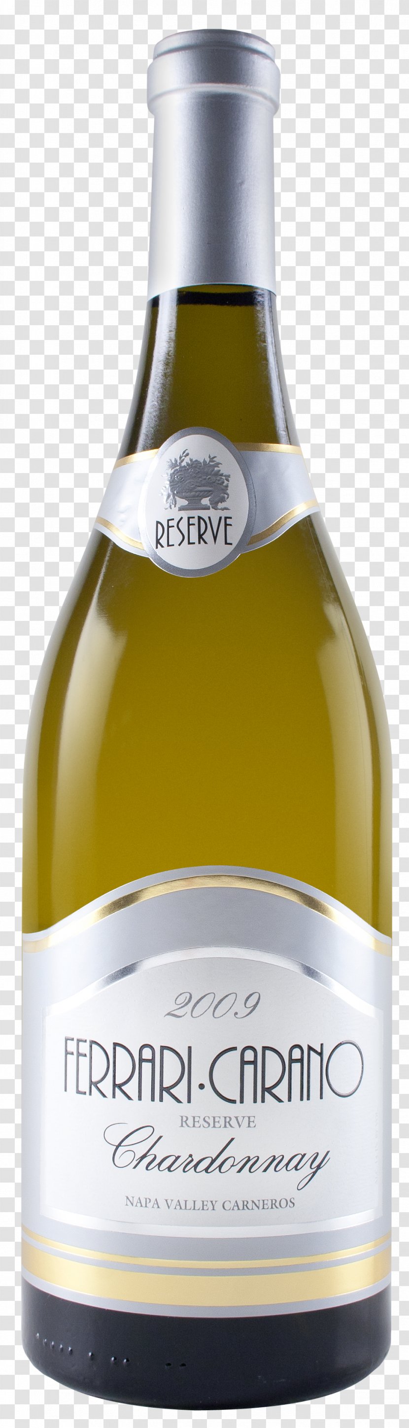 Liqueur Ferrari-Carano Vineyards And Winery White Wine Chardonnay - Bottle Transparent PNG