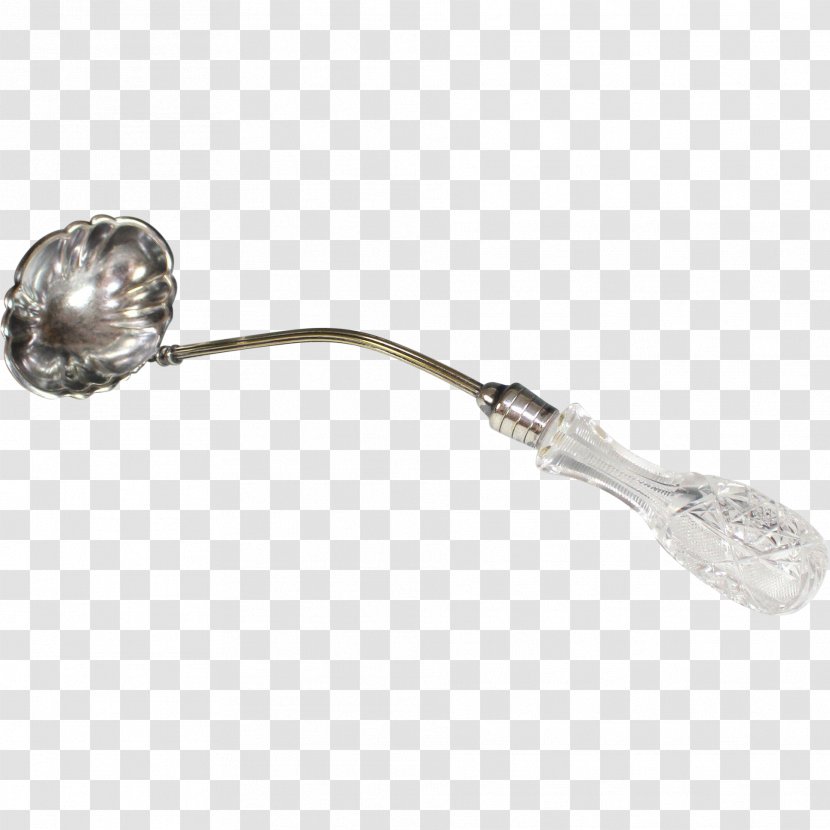 Glass Sterling Silver Ladle Handle - Cup Transparent PNG
