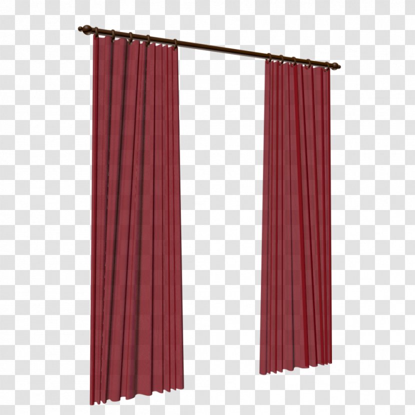 Window Treatment Curtain Blinds & Shades Textile - Drape Rails Transparent PNG