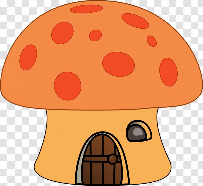Mushroom House Clip Art Transparent PNG