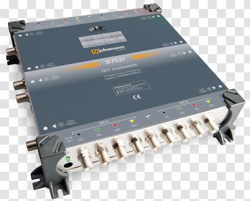 RF Modulator Electronics Stereophonic Sound Amplifier Radio Frequency - Computer Component - Electronic Device Transparent PNG