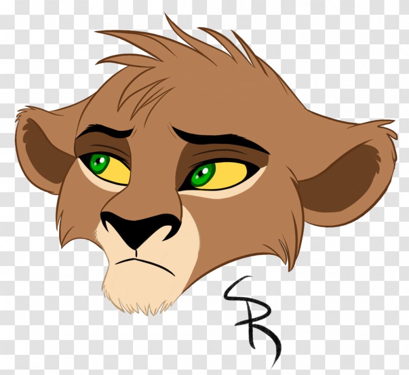 Lion Cougar Tiger Whiskers Cat Transparent PNG