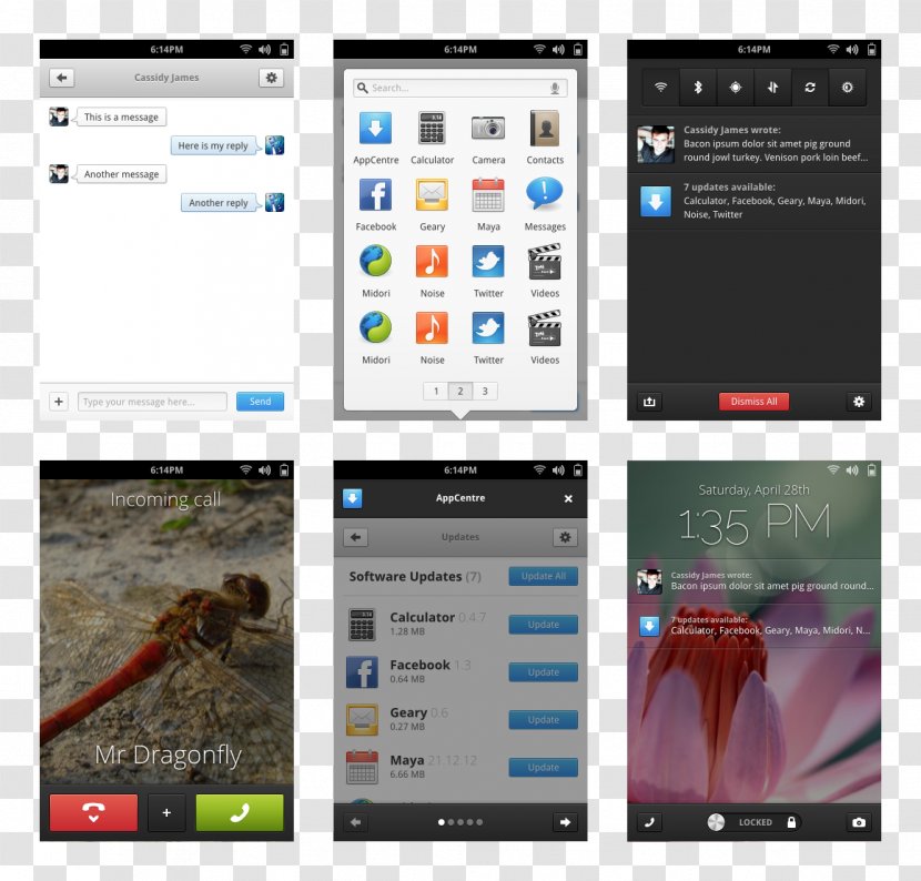 Smartphone Computer Software Screenshot Multimedia Mobile Phones - Technology Transparent PNG
