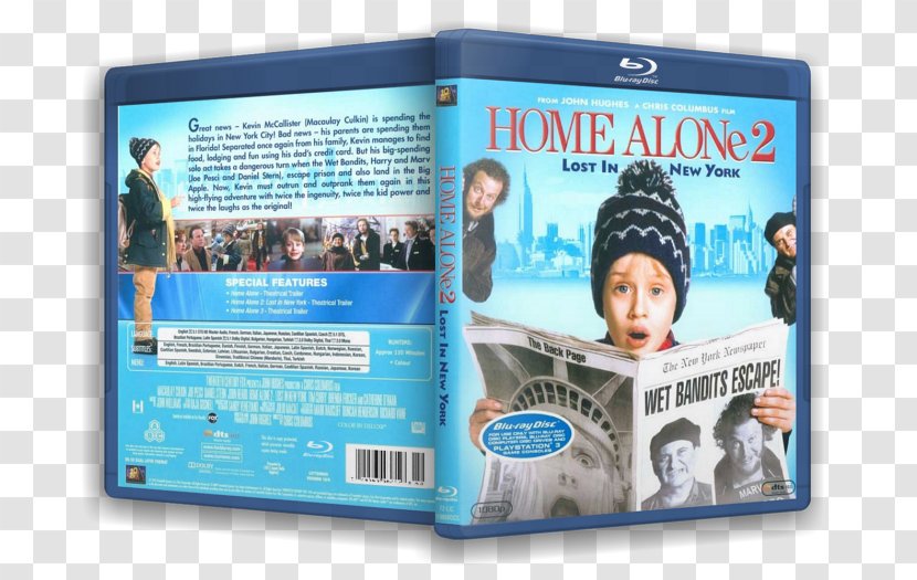 Blu-ray Disc Home Alone Film Series Amazon Video 1080p - Dvd Transparent PNG