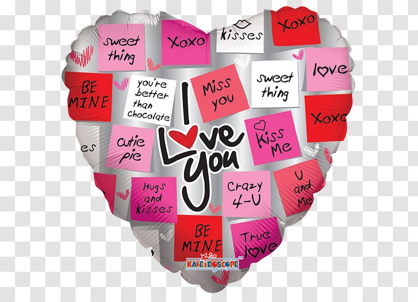 Toy Balloon Mylar Love Gift - To Be Loved The Best Of Papa Roach Transparent PNG
