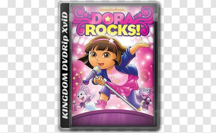 DVD Dora Rocks! YouTube Dora's Ice Skating Spectacular The Butterfly Ball - Frame - Dvd Transparent PNG