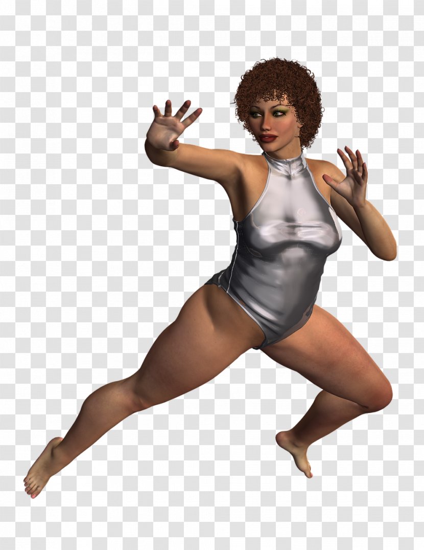 Woman Owarai Tarento - Cartoon - Fighting Transparent PNG