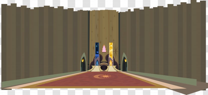 Throne Room Castle - Concept Art - Vector Transparent PNG