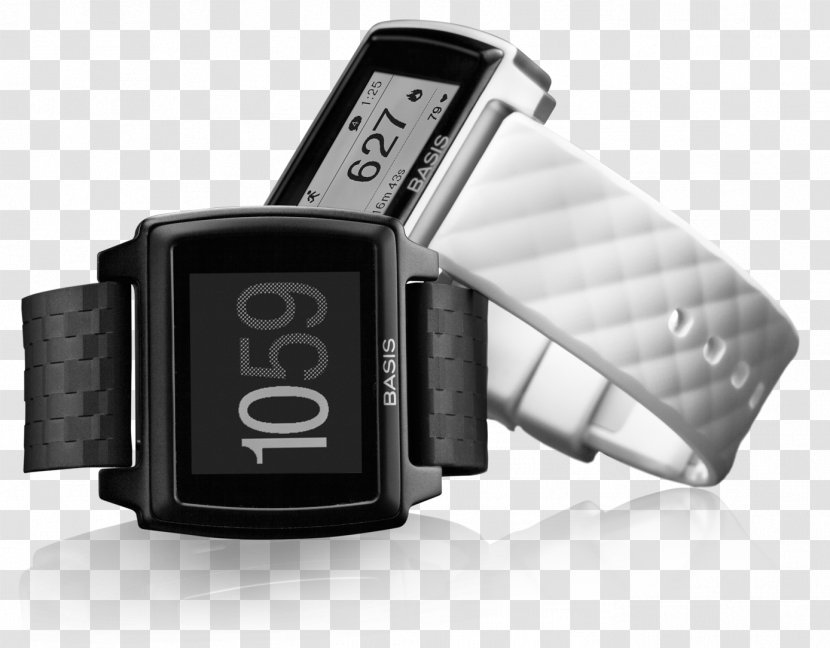 Intel Smartwatch Wearable Technology Activity Tracker Basis Peak - Pedometer - Smart Watch Transparent PNG