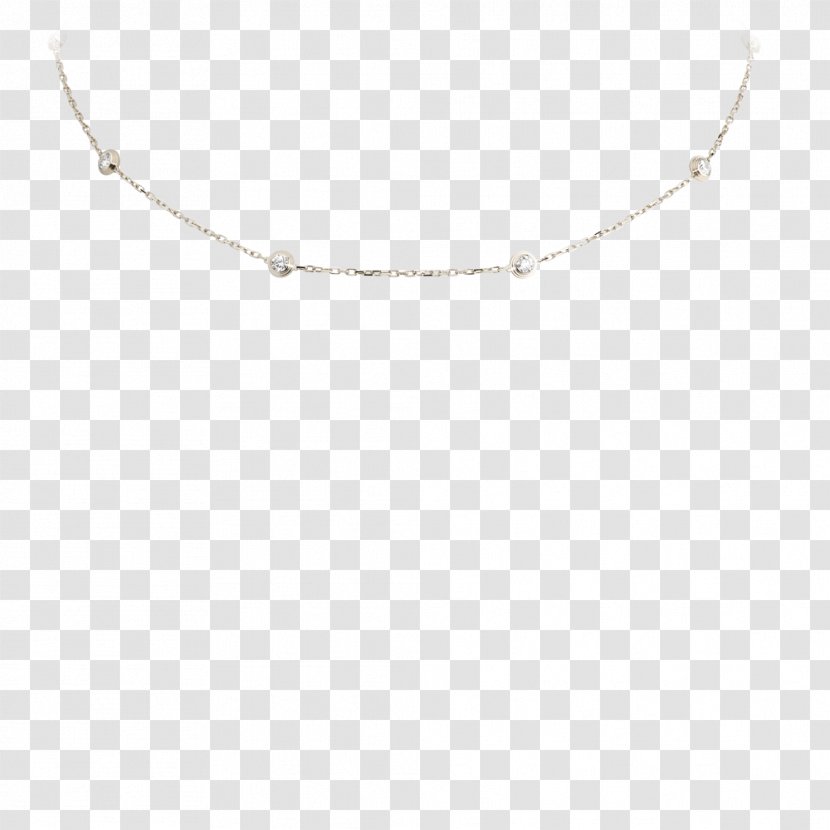 Body Jewellery Necklace Clothing Accessories Chain - Gold Transparent PNG