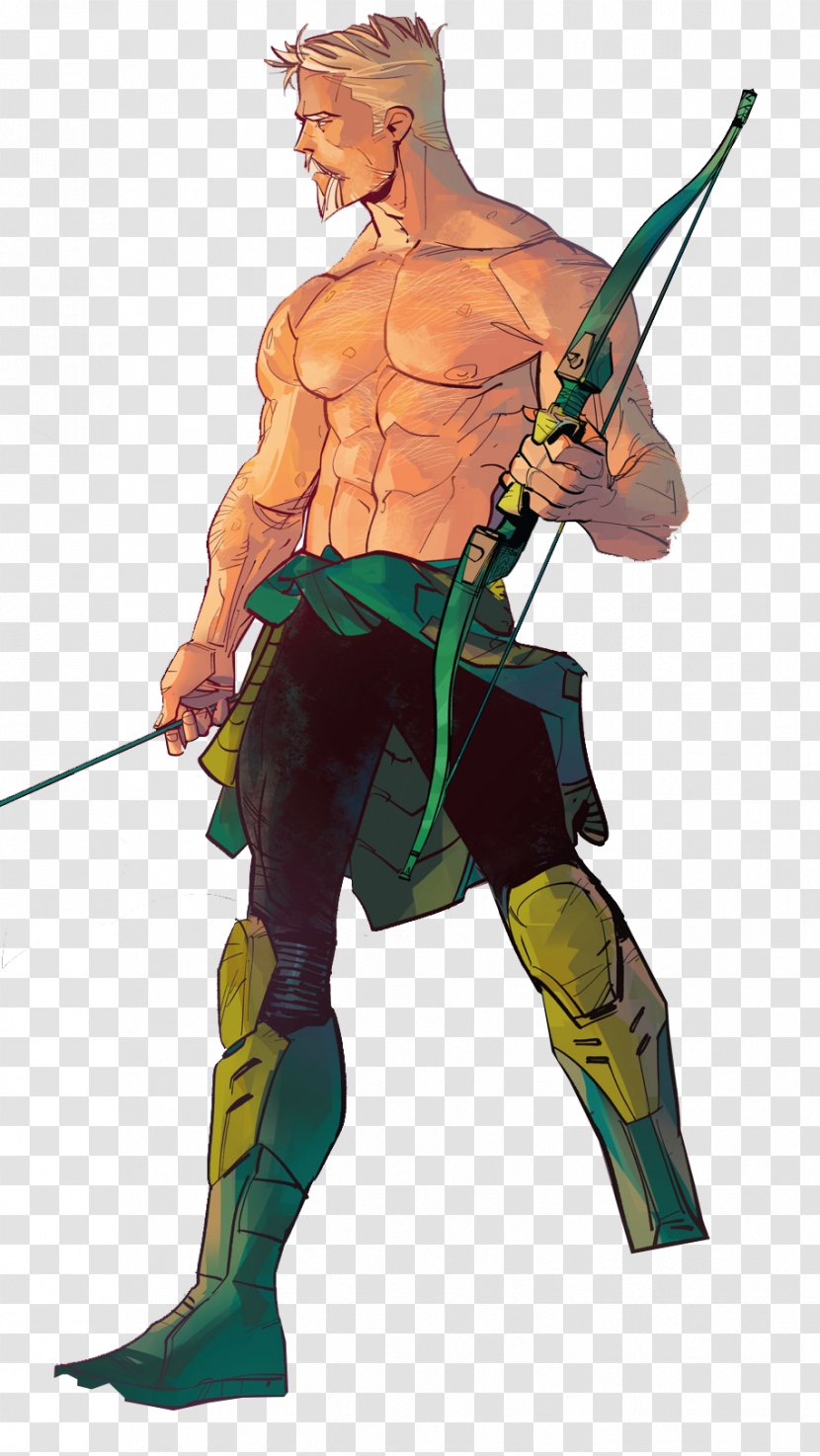Green Arrow Superhero Flash Roy Harper Lantern - Mythical Creature - Rebirth Transparent PNG