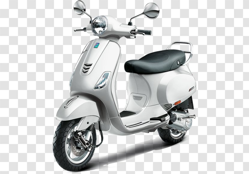 Vespa Piaggio Scooter Motorcycle Car - Racing Transparent PNG