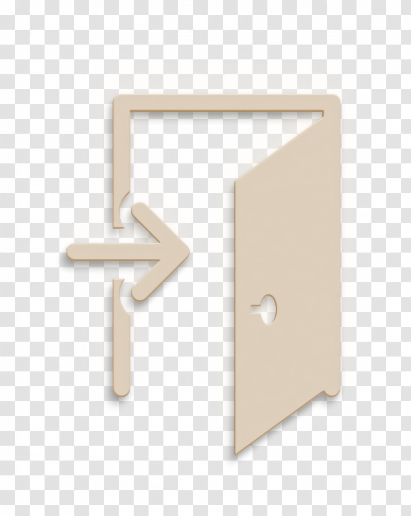 Door Exit Icon Exit Icon Basic Application Icon Transparent PNG