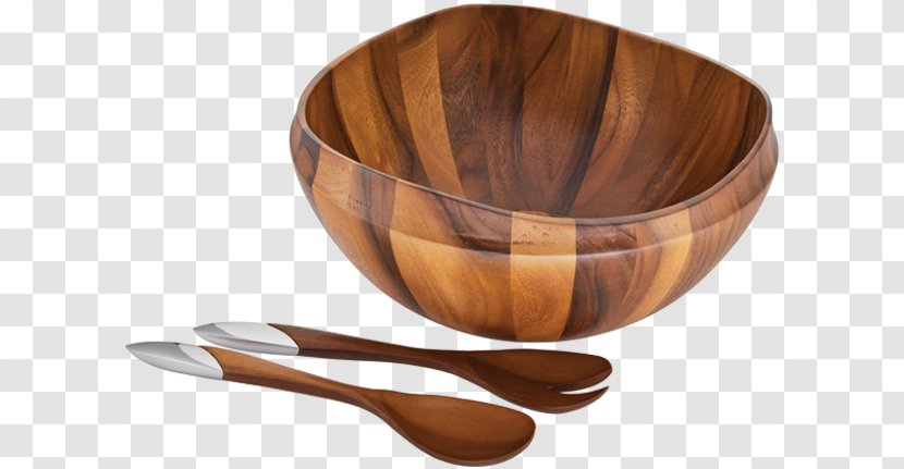 Bowl Wood Metal Cutlery Kitchen - Alloy - Wooden Transparent PNG