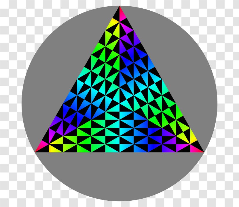 Christmas Ornament Triangle Font Transparent PNG
