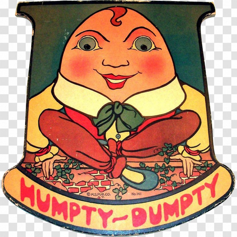Humpty Dumpty Mother Goose Illustration Image Nursery Rhyme - Cartoon - Krugersdorp Transparent PNG