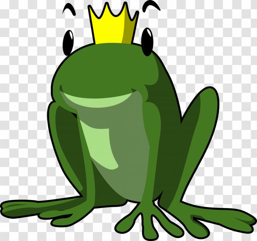 The Frog Prince Grimms' Fairy Tales Clip Art - Amphibian - Cinderella Transparent PNG