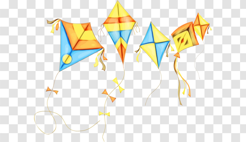 Kite Line Geometry Sports Transparent PNG