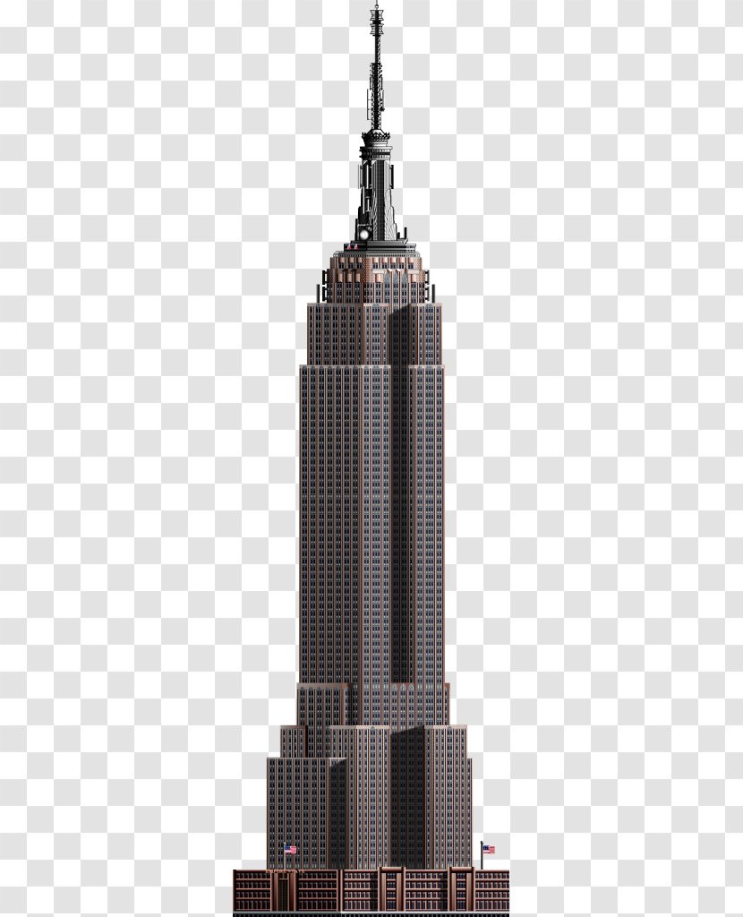 Skyscraper World Trade Center Empire State Building Art Skyline Transparent PNG