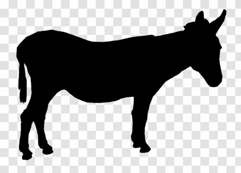 Clip Art Vector Graphics Illustration Image Silhouette - Pack Animal - Livestock Transparent PNG