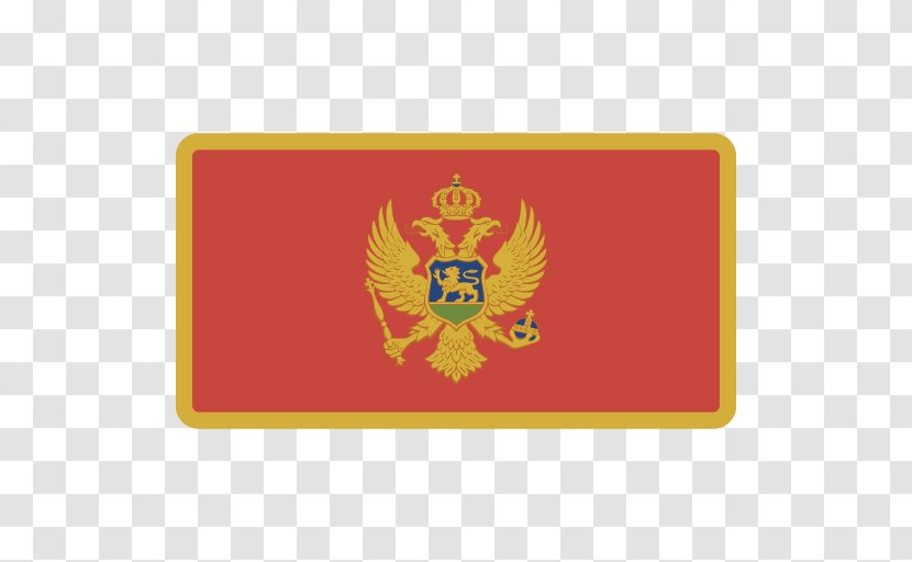 Brand Crest Rectangle Yellow Label - Montenegro Transparent PNG