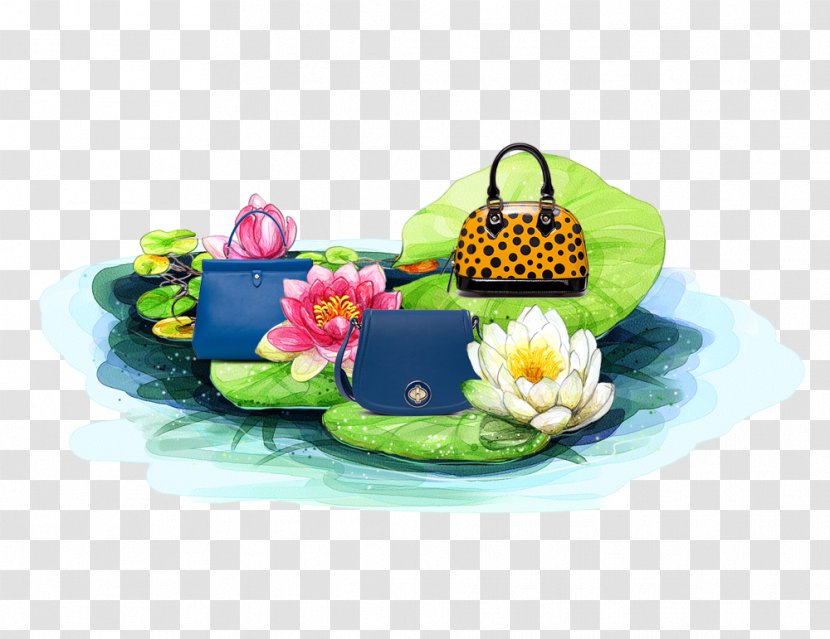 Paper Greeting Card - Food - Lotus Bag Combination Transparent PNG