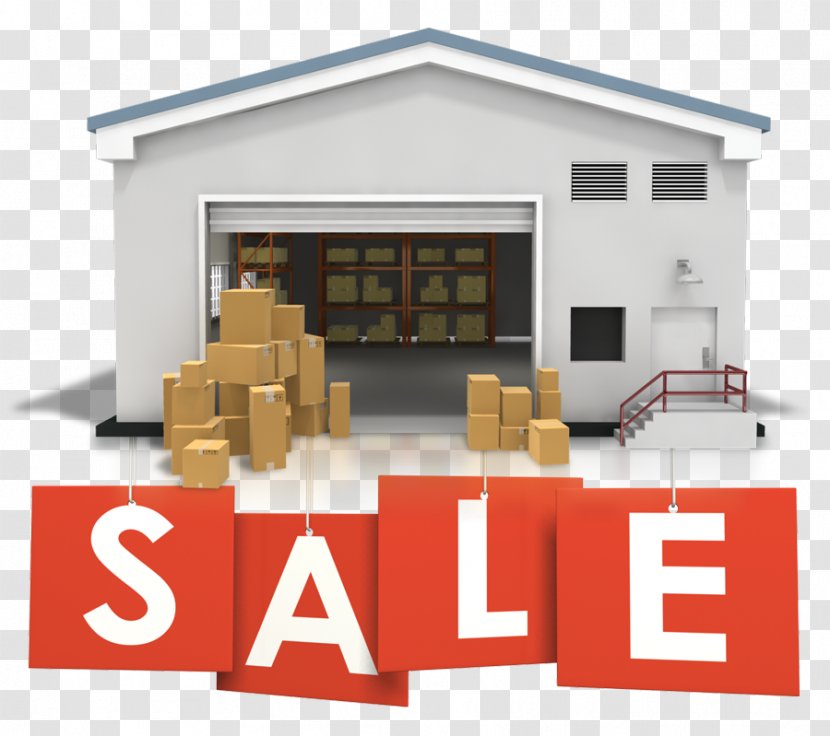 Warehouse Clip Art - Building - Sales Transparent PNG