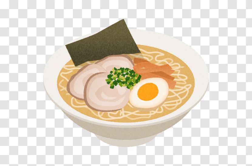Japanese Cuisine Ramen Char Siu 熊本ラーメン Soup - Drawing Transparent PNG