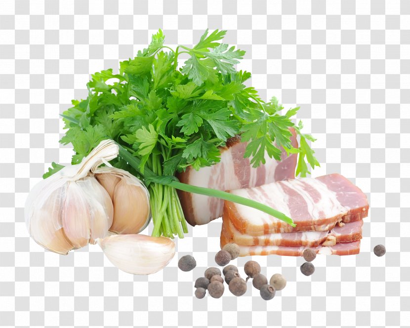 Bacon Knife Ham Kitchen Knives - Green Garlic Transparent PNG