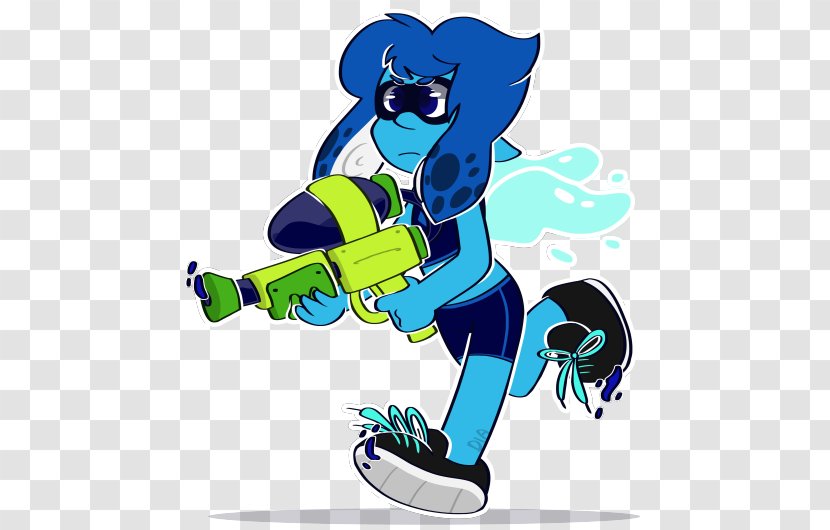 Splatoon Fan Art Character - Shoe - 2 Squids Transparent PNG